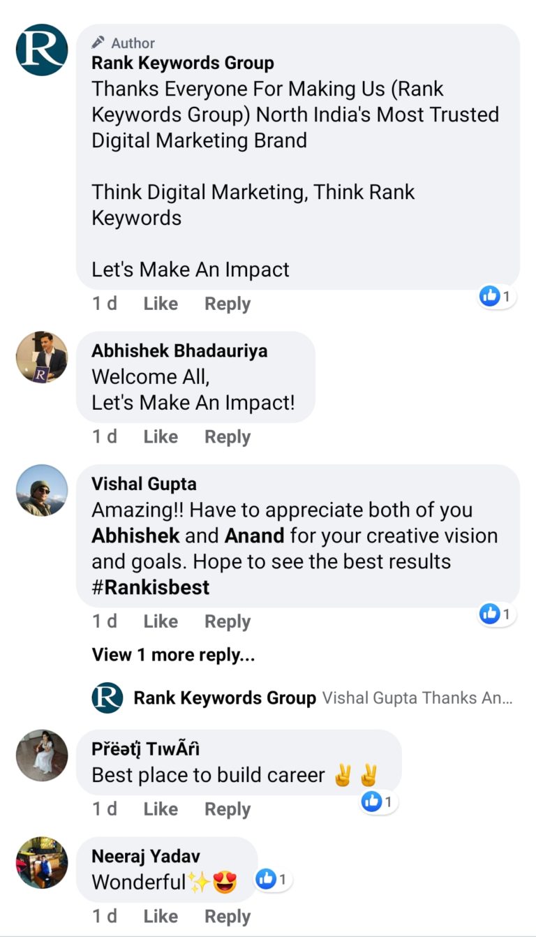 1000 Review Our student. Digital marketing training.