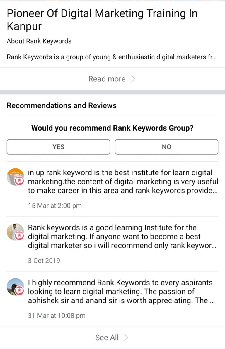 1000 review our student. Digital marketing training.