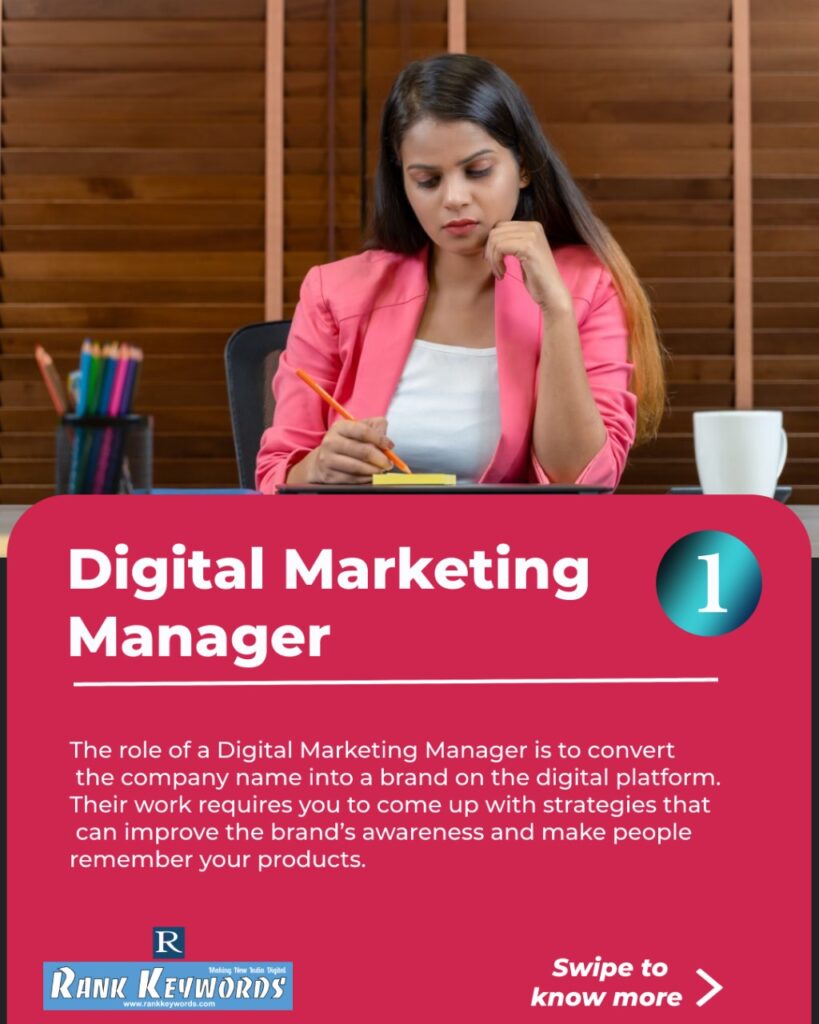 Become digital marketing manager